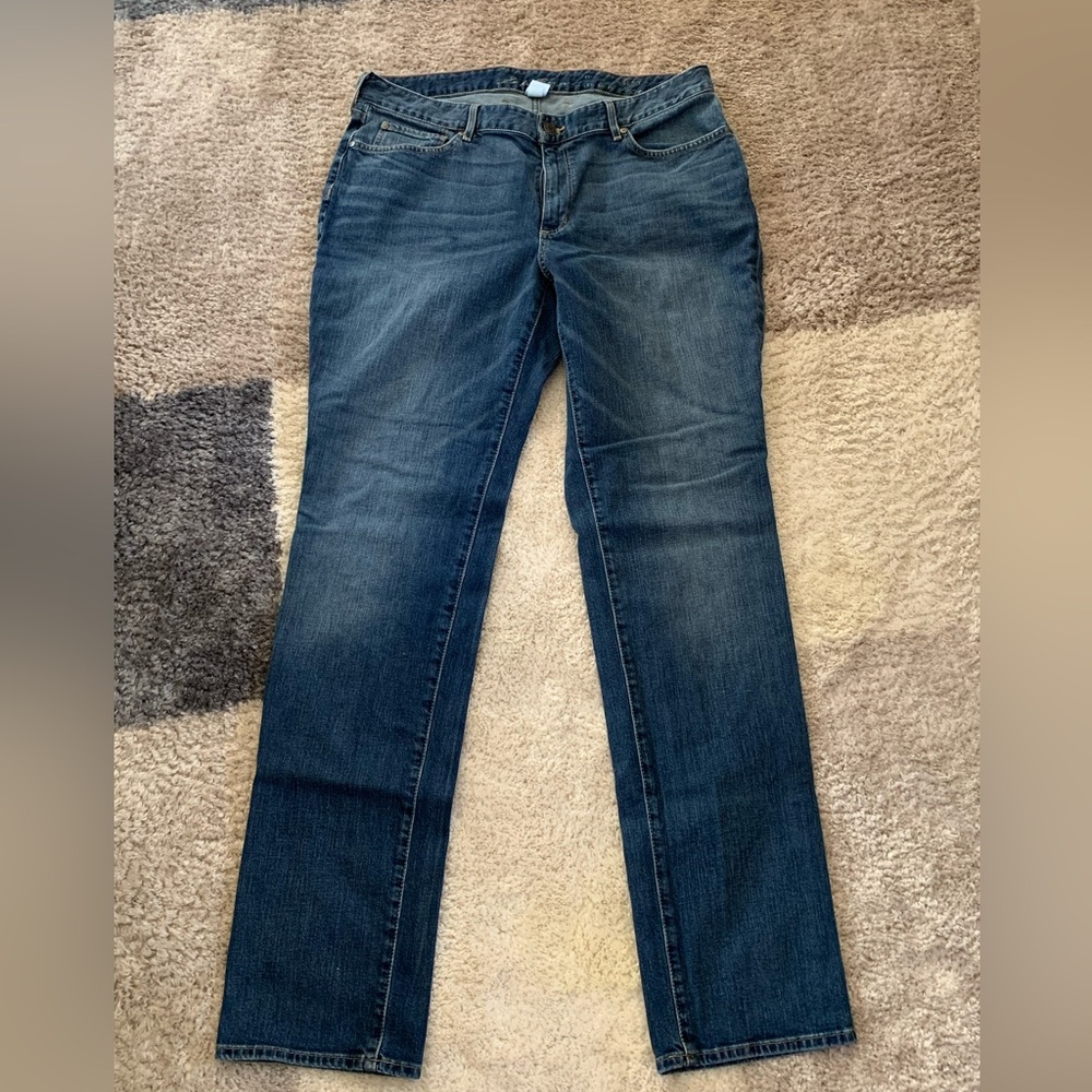 EDDIE BAUER women’s ladies denim jeans.   16L. 16 Long!